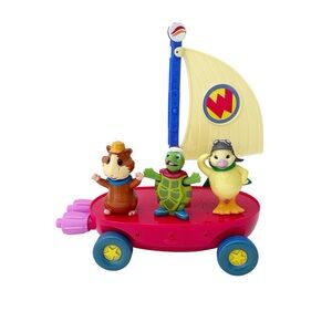 Mattel Wonder Pets Toy Set Sail Boat Linny Guinea Pig Ming Ming Duck Tuck Turtle